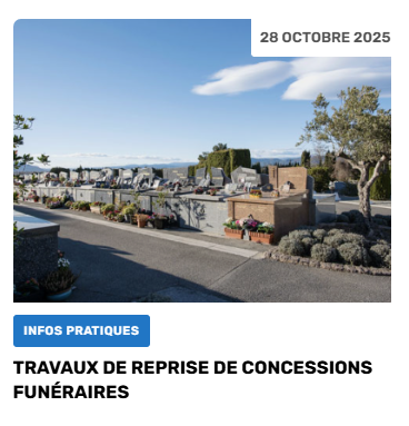 Reprise administrative 2025 en cours